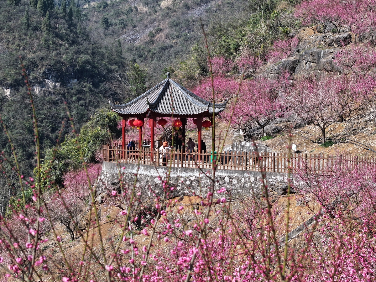 游览酉阳桃花源景区,就像是在寻找那个传说中的世外桃源,让人充满了