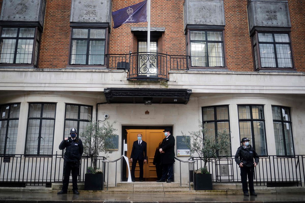 当地时间2021年2月17日,英国白金汉宫发布声明称,英国女王伊丽莎白二