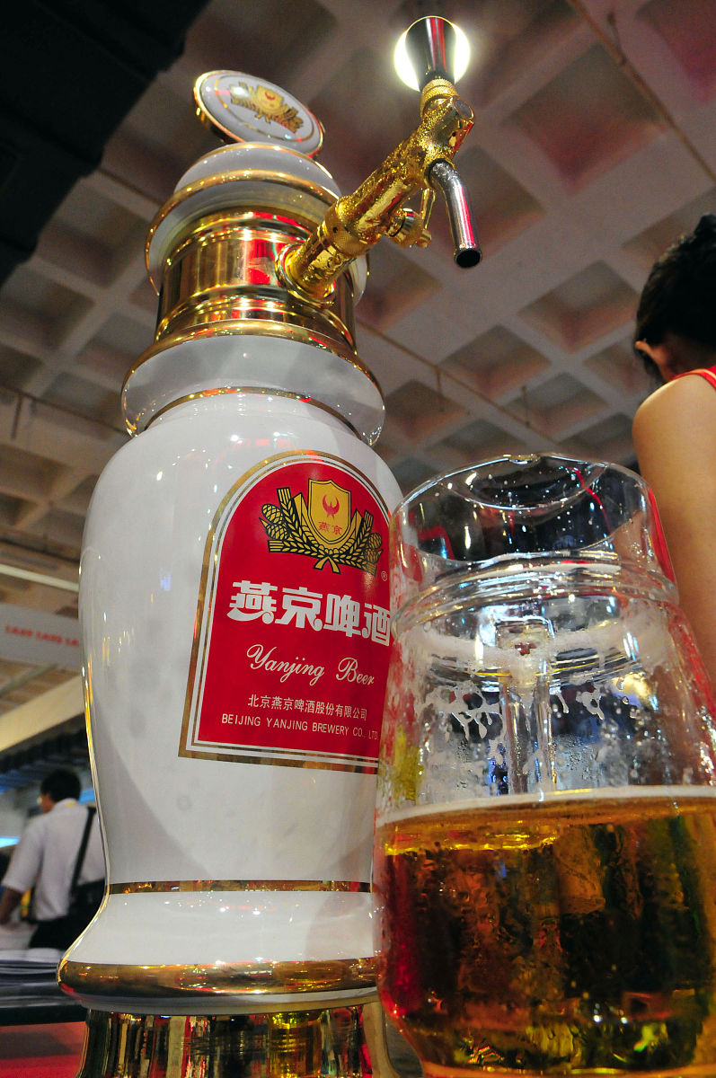 燕京啤酒与青岛啤酒之间的差距
