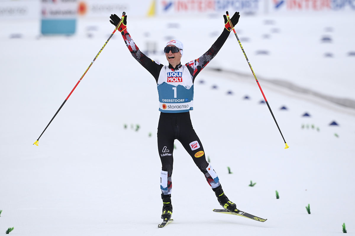 2021年3月4日,德国,2021北欧滑雪世界锦标赛3月4日赛况.oberstdorf, g