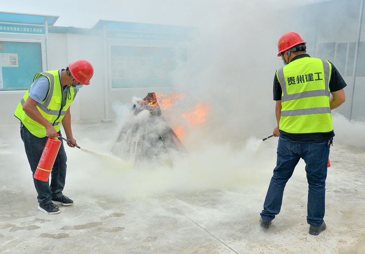 工地消防工作汇报：设施完善，演练到位，预防措施得力