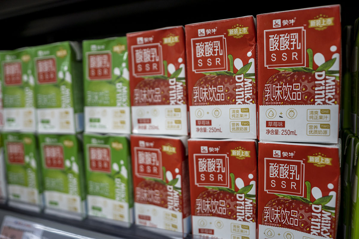 蒙牛风味酸牛奶配料表
