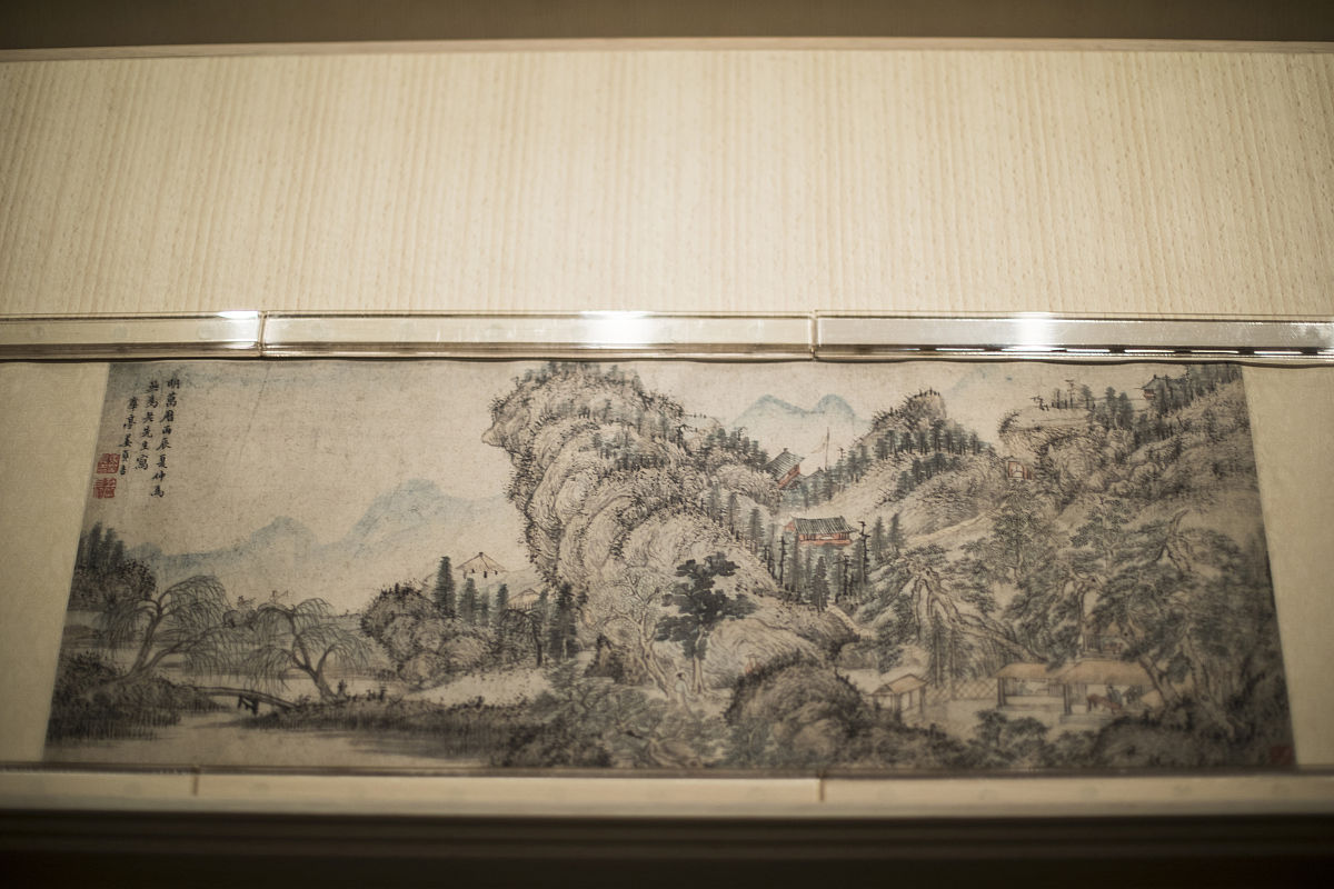 富春山居图的流传过程