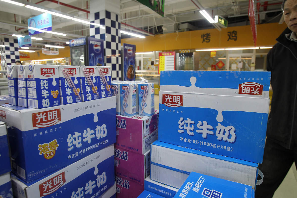 光明牛奶有哪些品种，