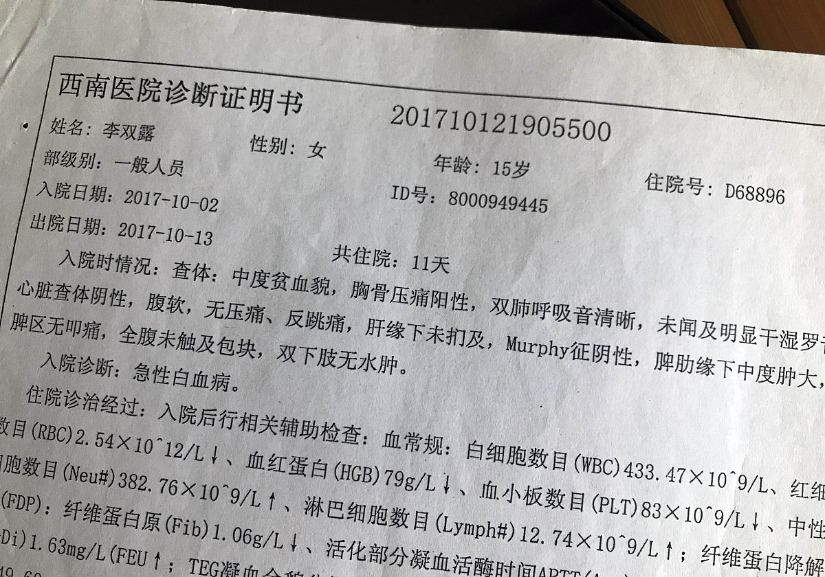 浓缩血恶性组织细胞检查的临床意义及检测方法