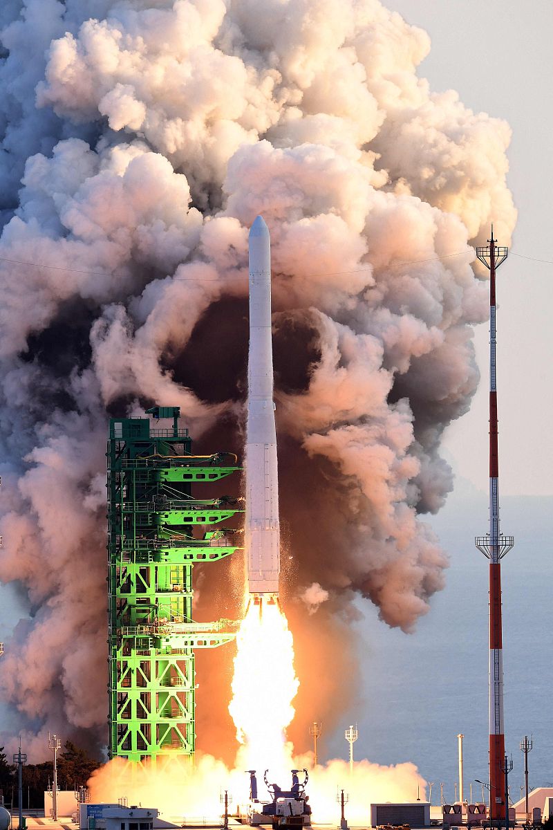 当地时间2021年10月21日,韩国高兴郡,据韩联社报道, 韩国科学技术信息