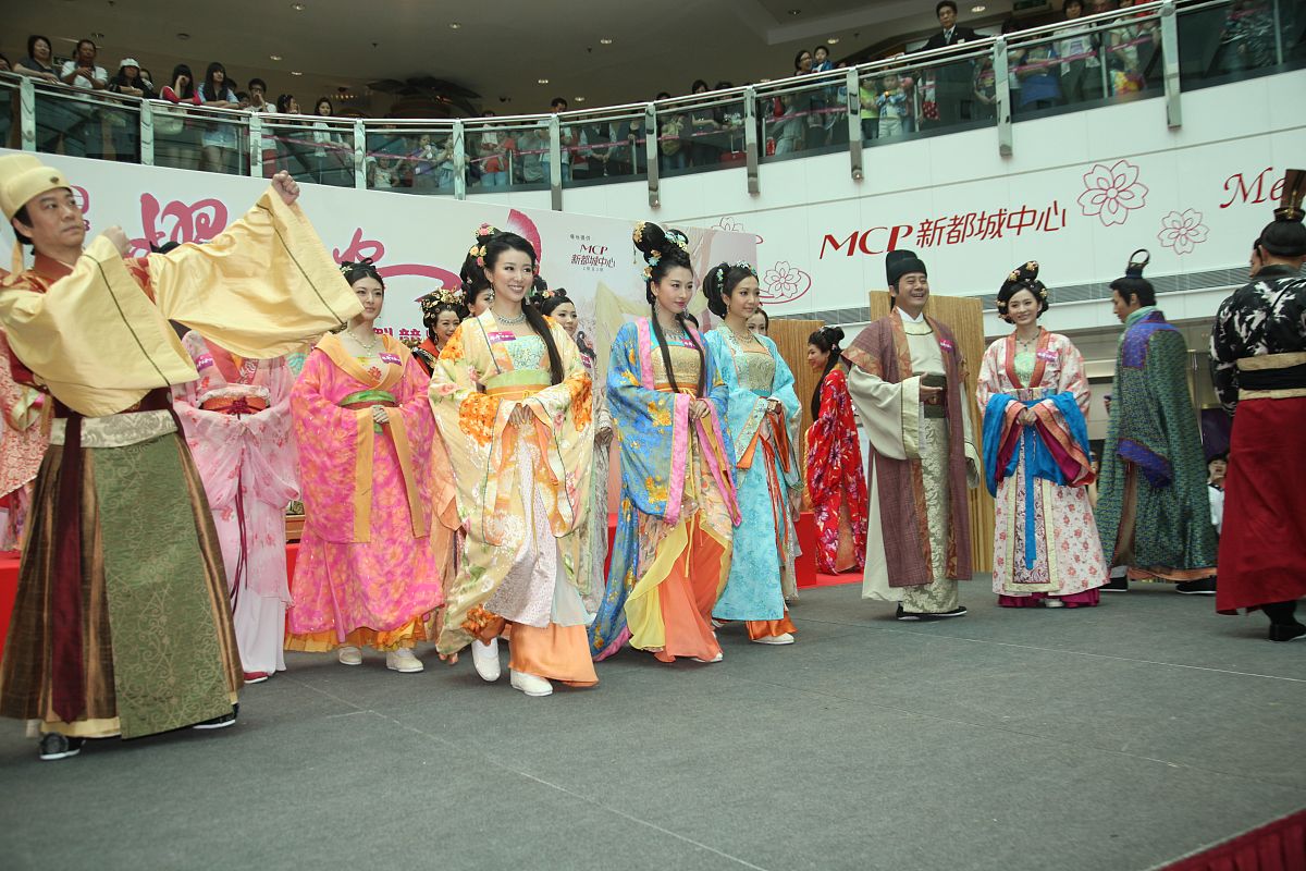 2012年4月28日,香港,tvb最新剧集《耀舞长安》活动.+++_+++