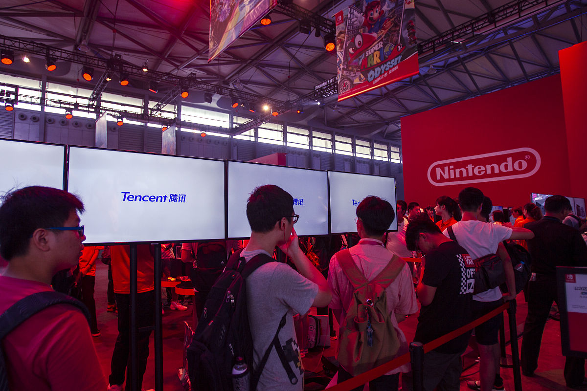 为什么国行任天堂游戏机是腾讯的？