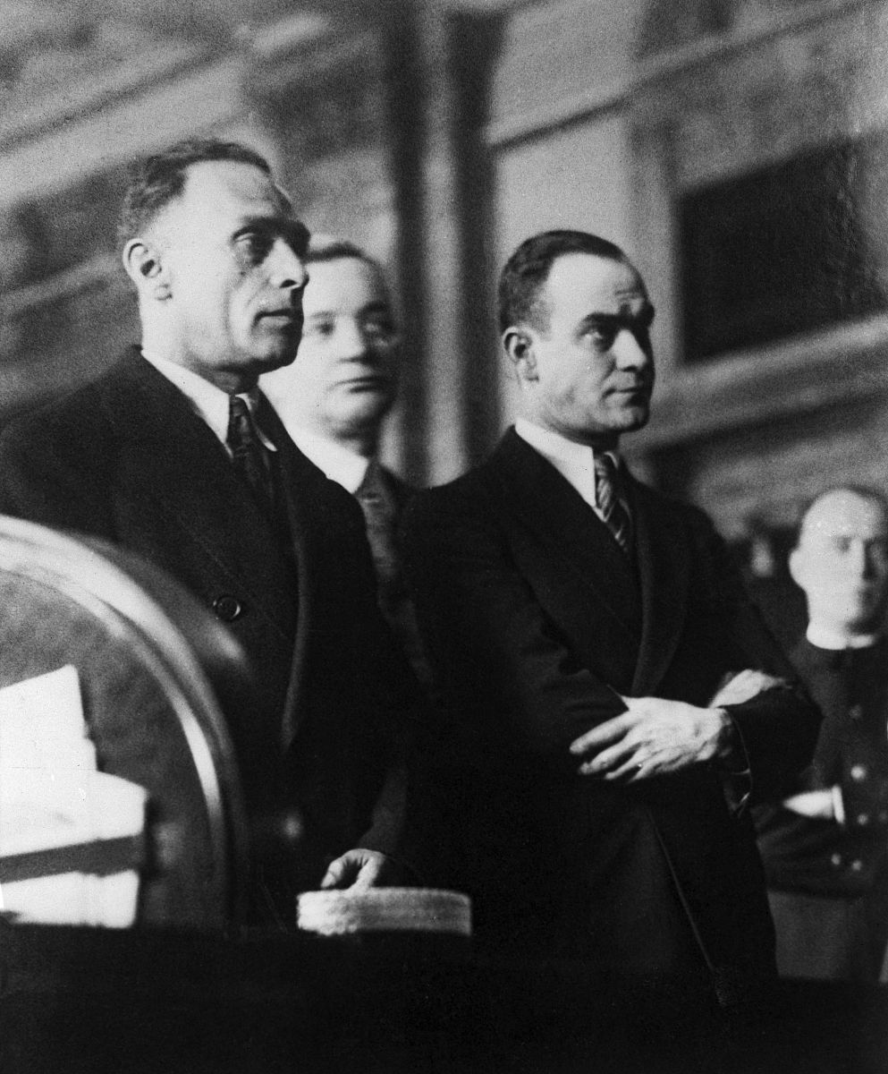 sam greenberg (left), who has a record as a petty crook and harr