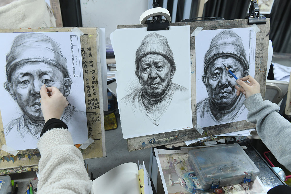 素描如何画鼻子