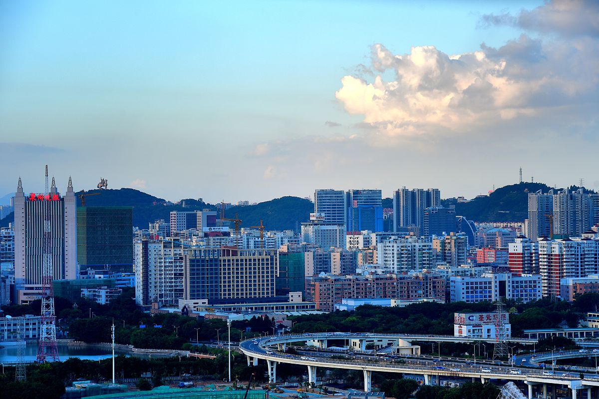 2019年8月5日,福建泉州城市风光.