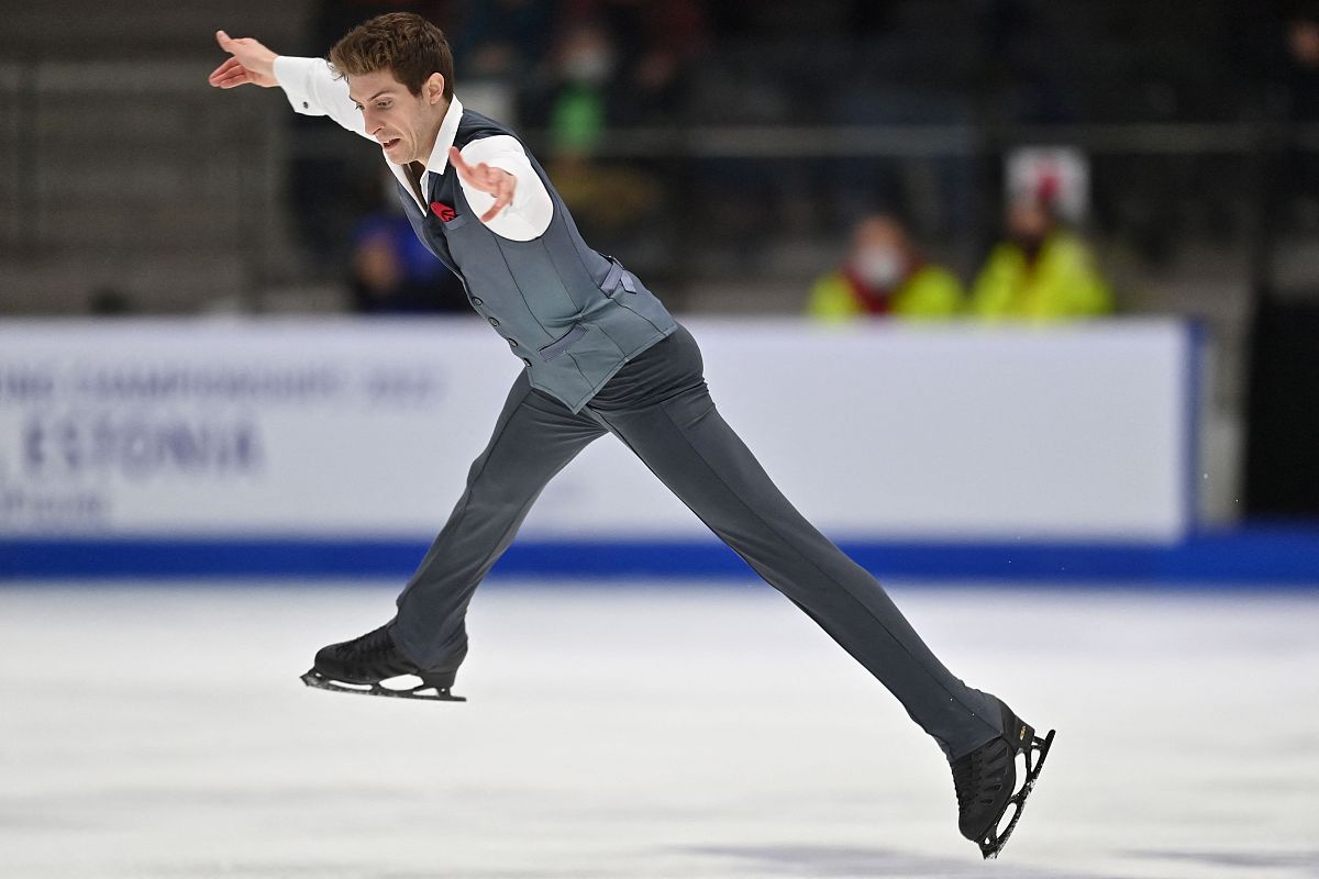 georgia's morisi kvitelashvili performs during the men's free sk
