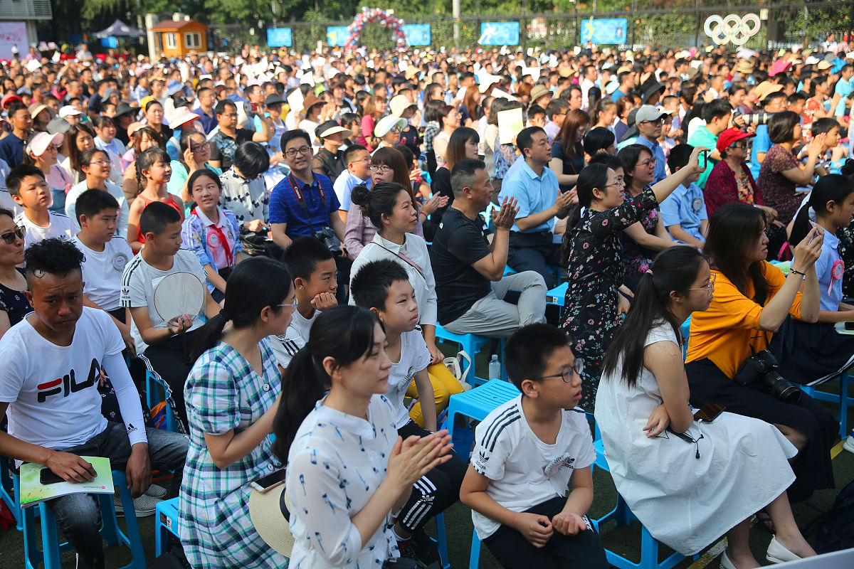 2019年6月22日,北京市海淀区中关村第二小学举办"儒雅少年初长成,同心