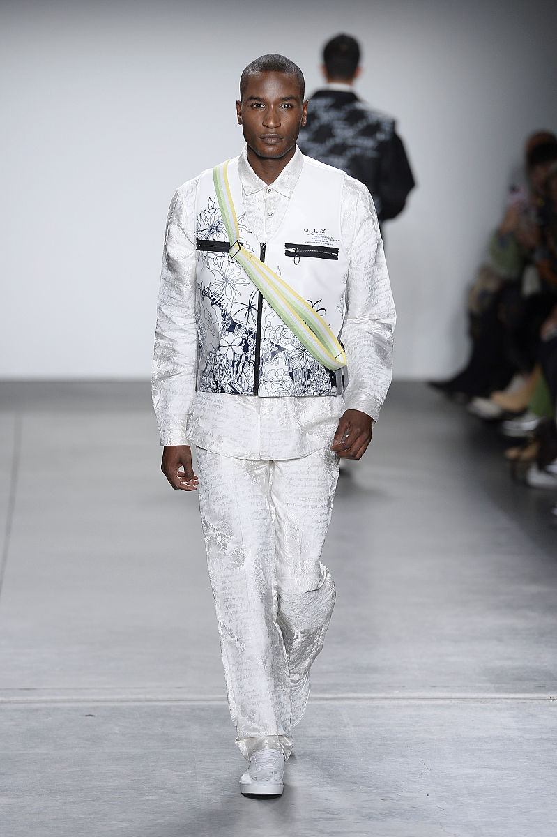 当地时间2020年2月9日,美国纽约,2020秋冬纽约时装周:global fashion 
