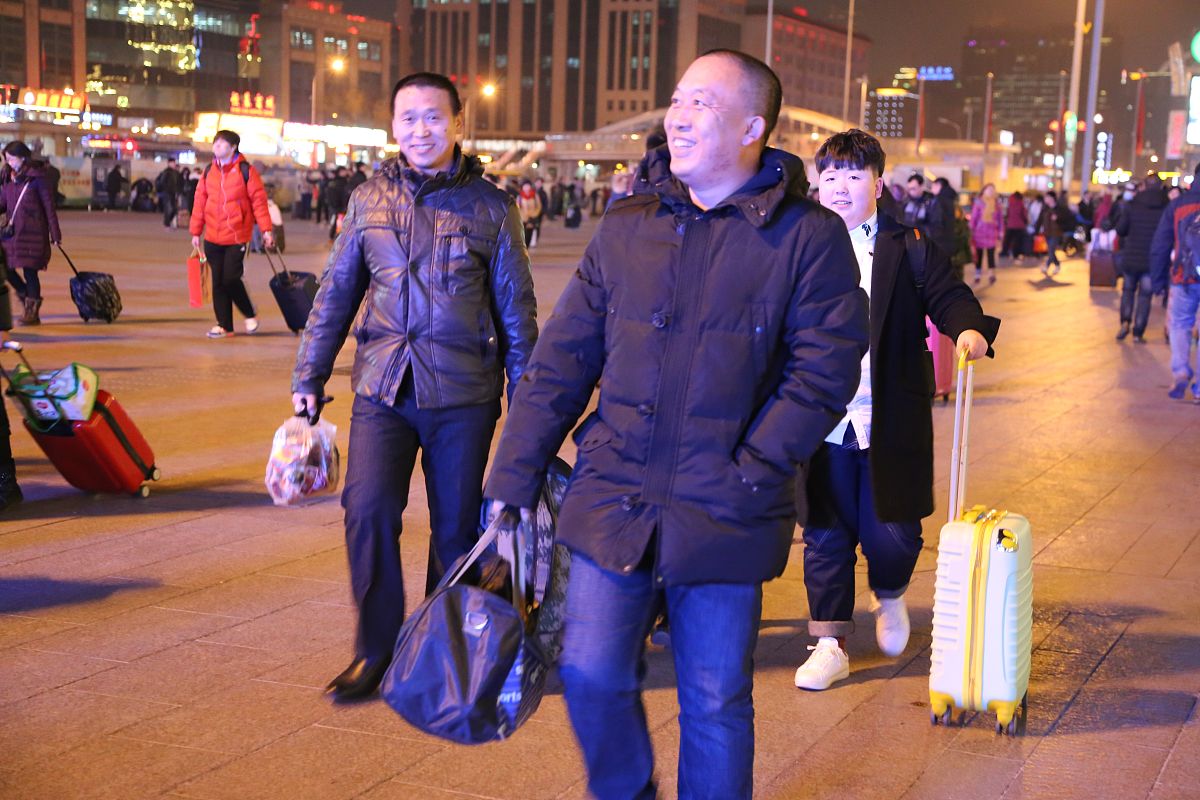  2016年2月6日,北京,北京火车站春运大潮.(如有下载使用,请署名,李三