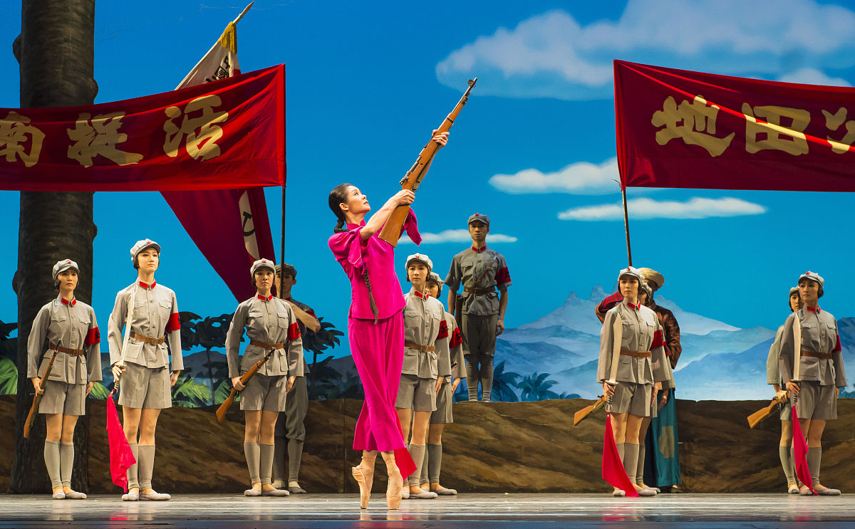 当地时间2015年7月11日,美国纽约,中央芭蕾舞团在出席林肯中心艺术节,