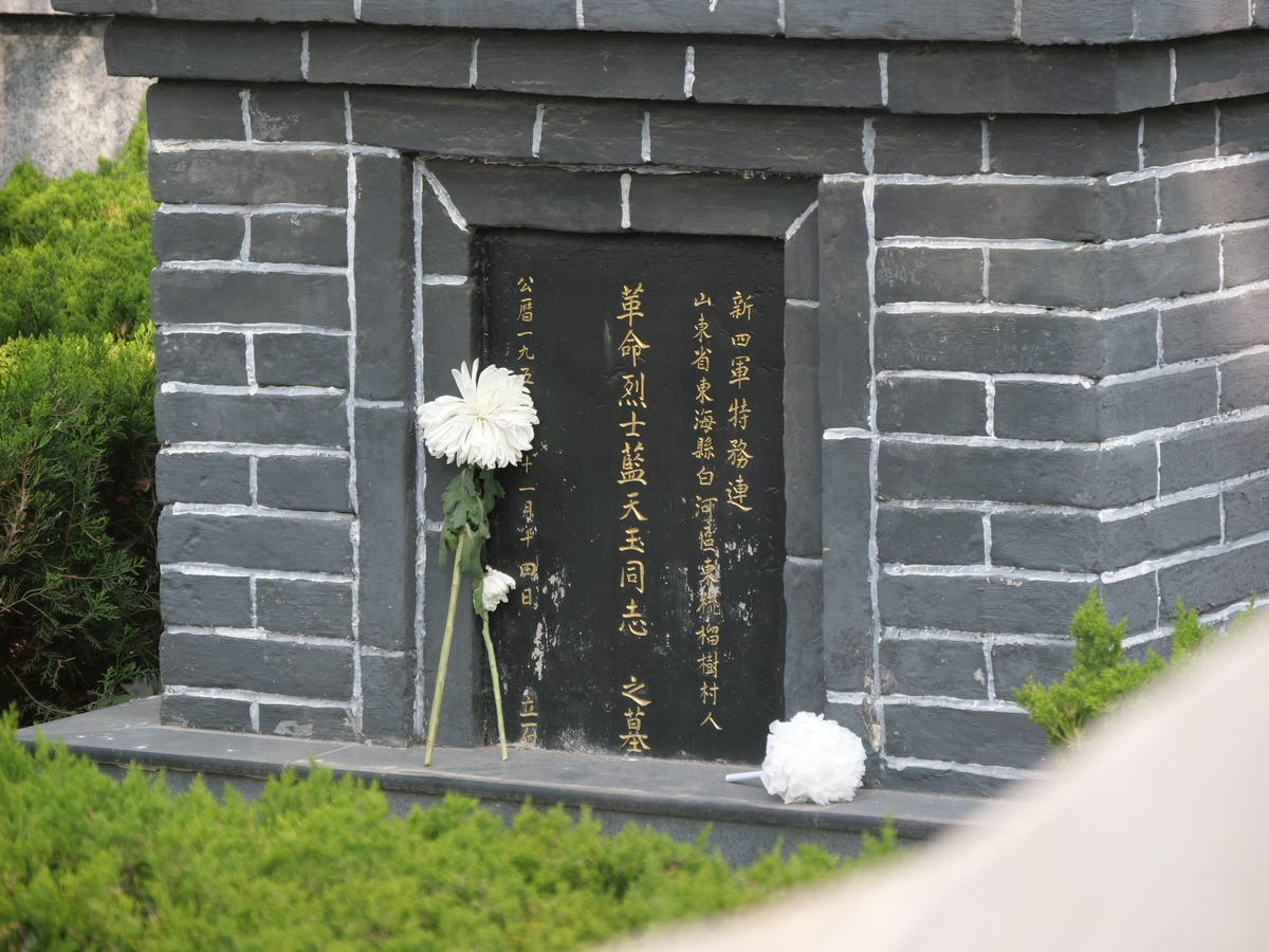 2026年4月1日,山东泰安,在泰安市革命烈士纪念园,众多