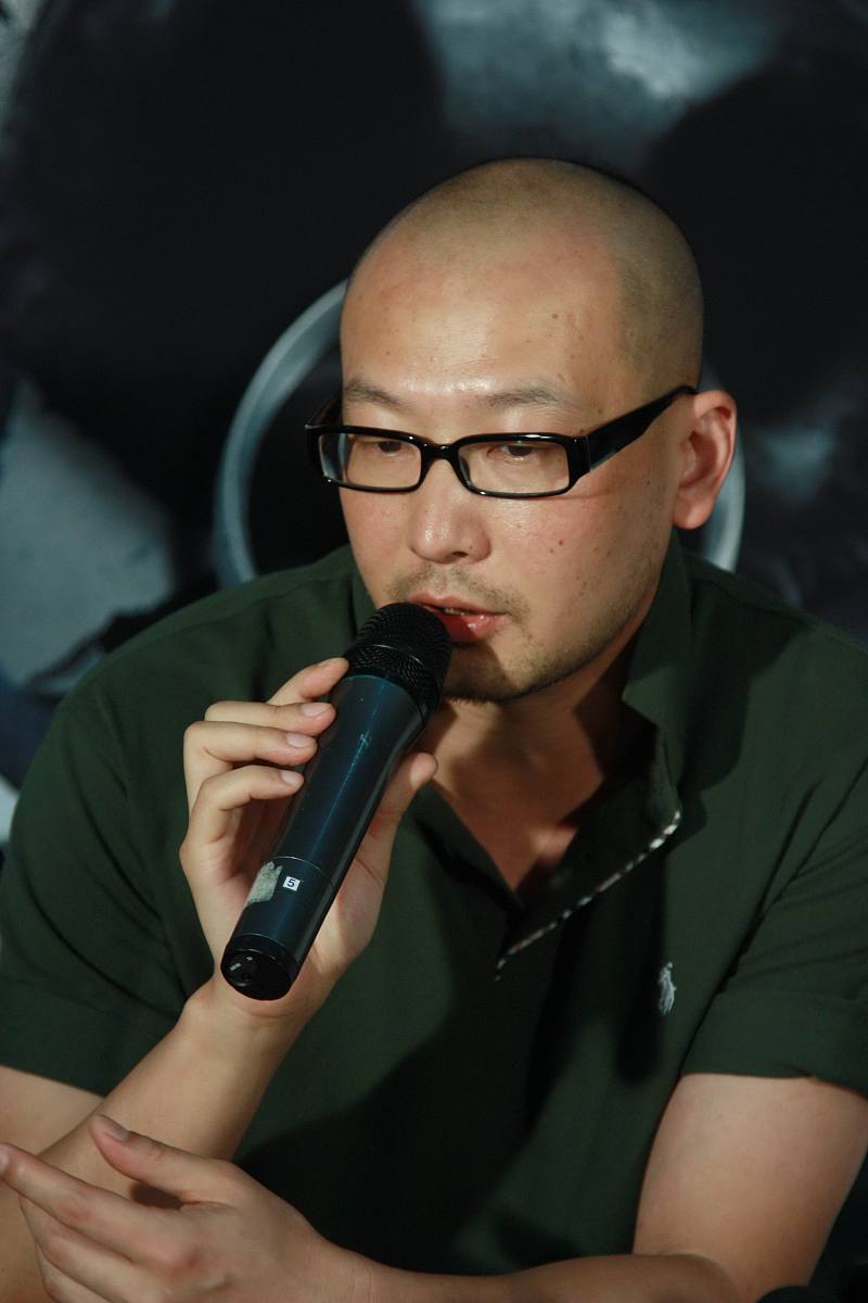 2009年8月31日,北京,战争喜剧《斗牛》官网启动仪式.管虎+++_+++电影,