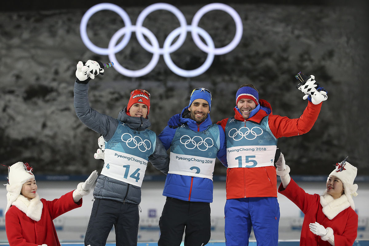 pyeongchang-gun, south korea - february 18: silver medalist simo