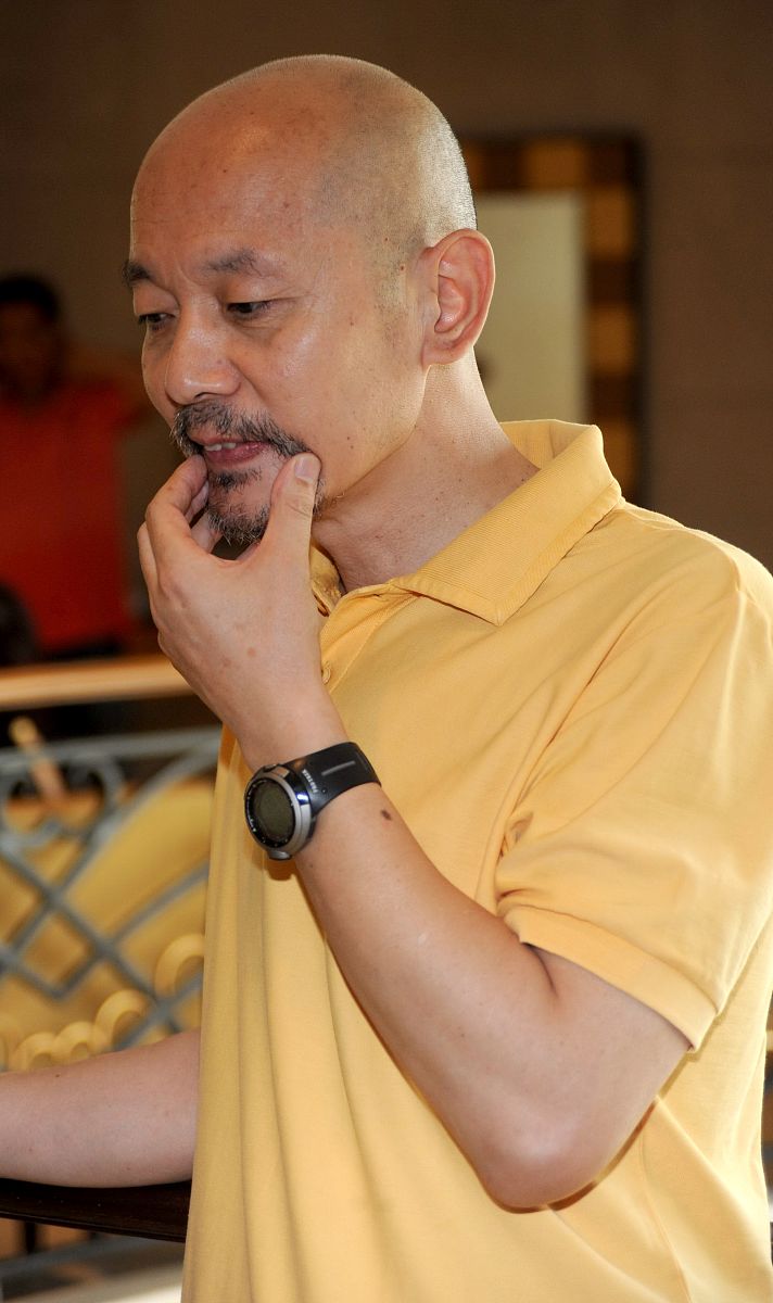 2009年7月1日,北京,电影《气喘吁吁》海报揭幕及官网启动仪式正式举办