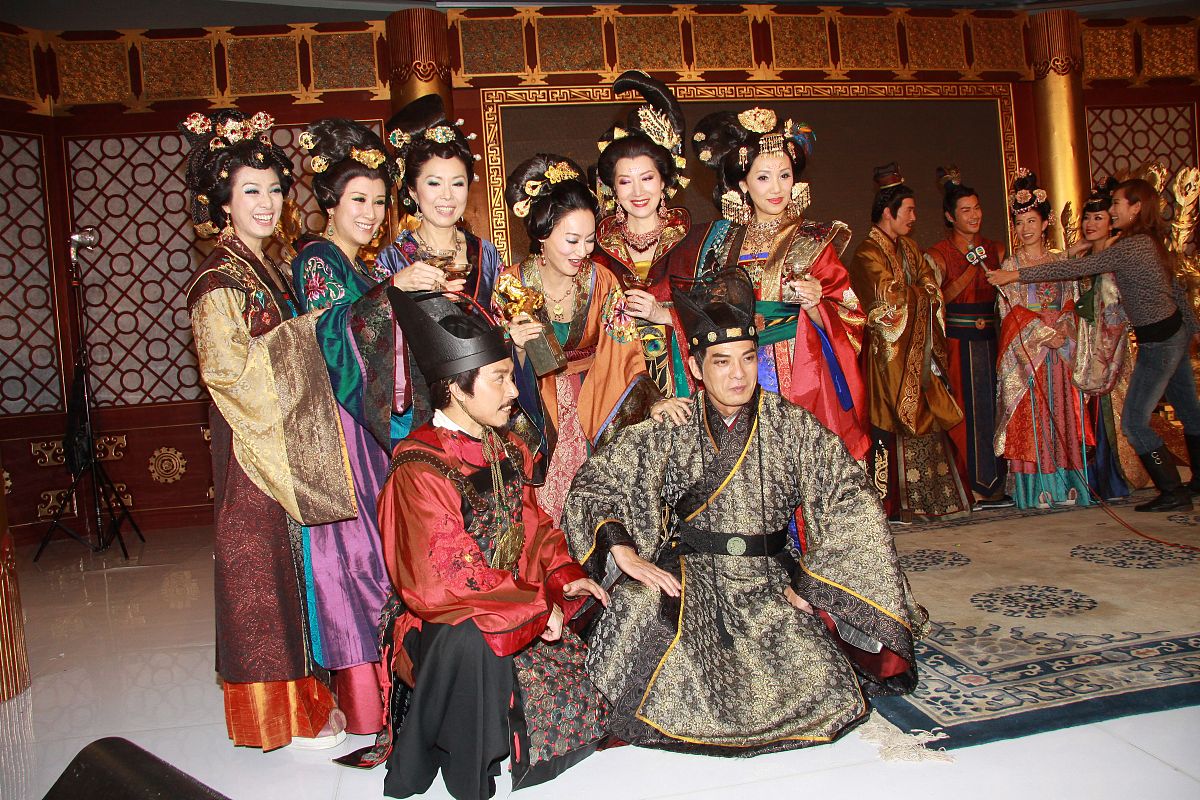 2009年11月29日,香港,《宫心计》大结局直播活动"赢尽满城宫心计"举行