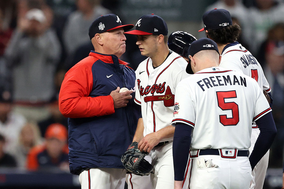 2021年10月31日,美国,2021mlb世界大赛g5,亚特兰大勇士vs休斯顿太空人