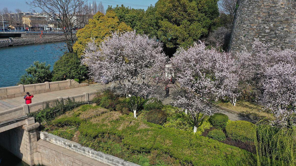 2021年3月2日,南京下关城墙段,从阅江楼段的仪凤门,挹江门至严华岗门,