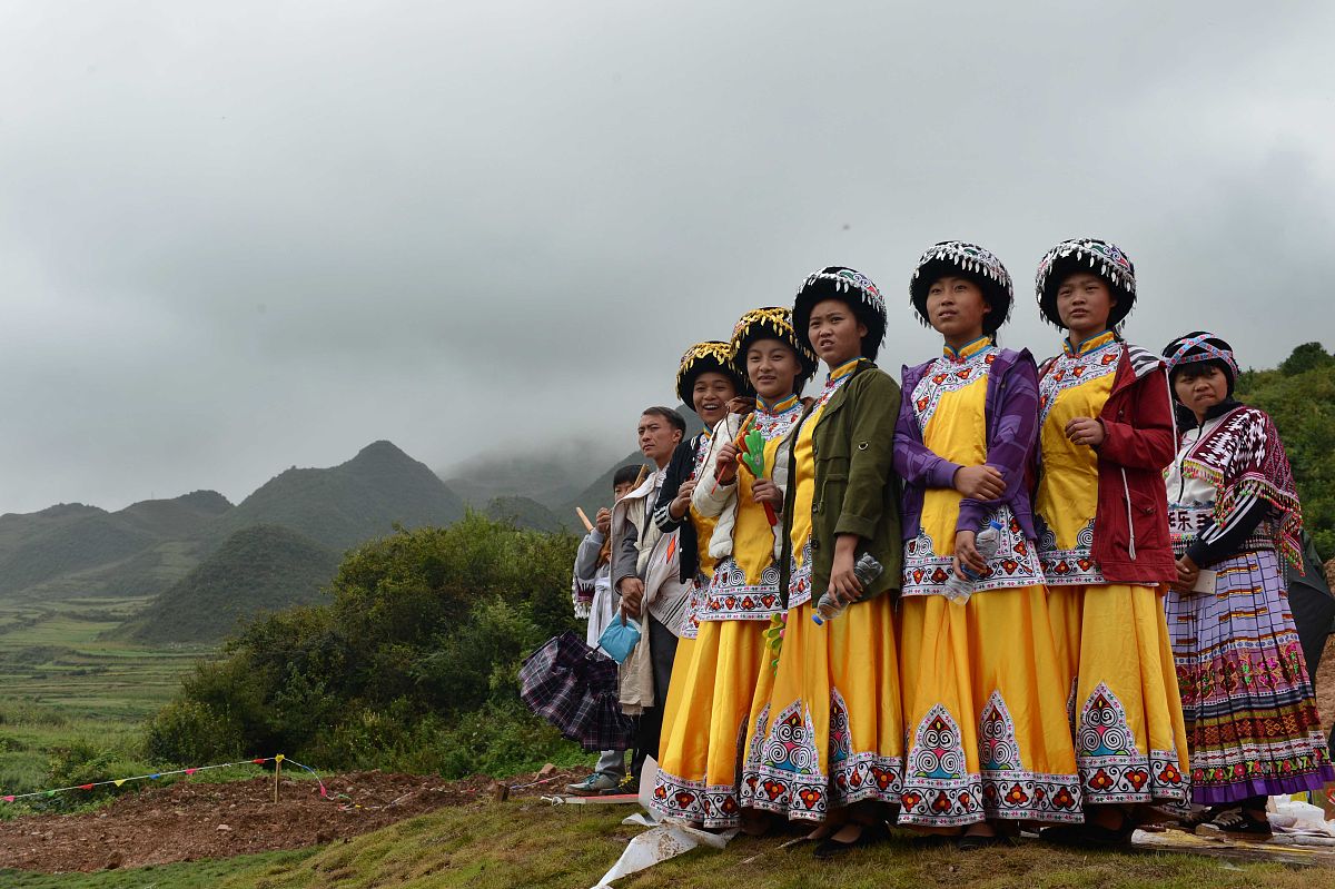 2015年08月28日,贵州省毕节地区,中国贵州赫章第一届旅游文化节在赫章