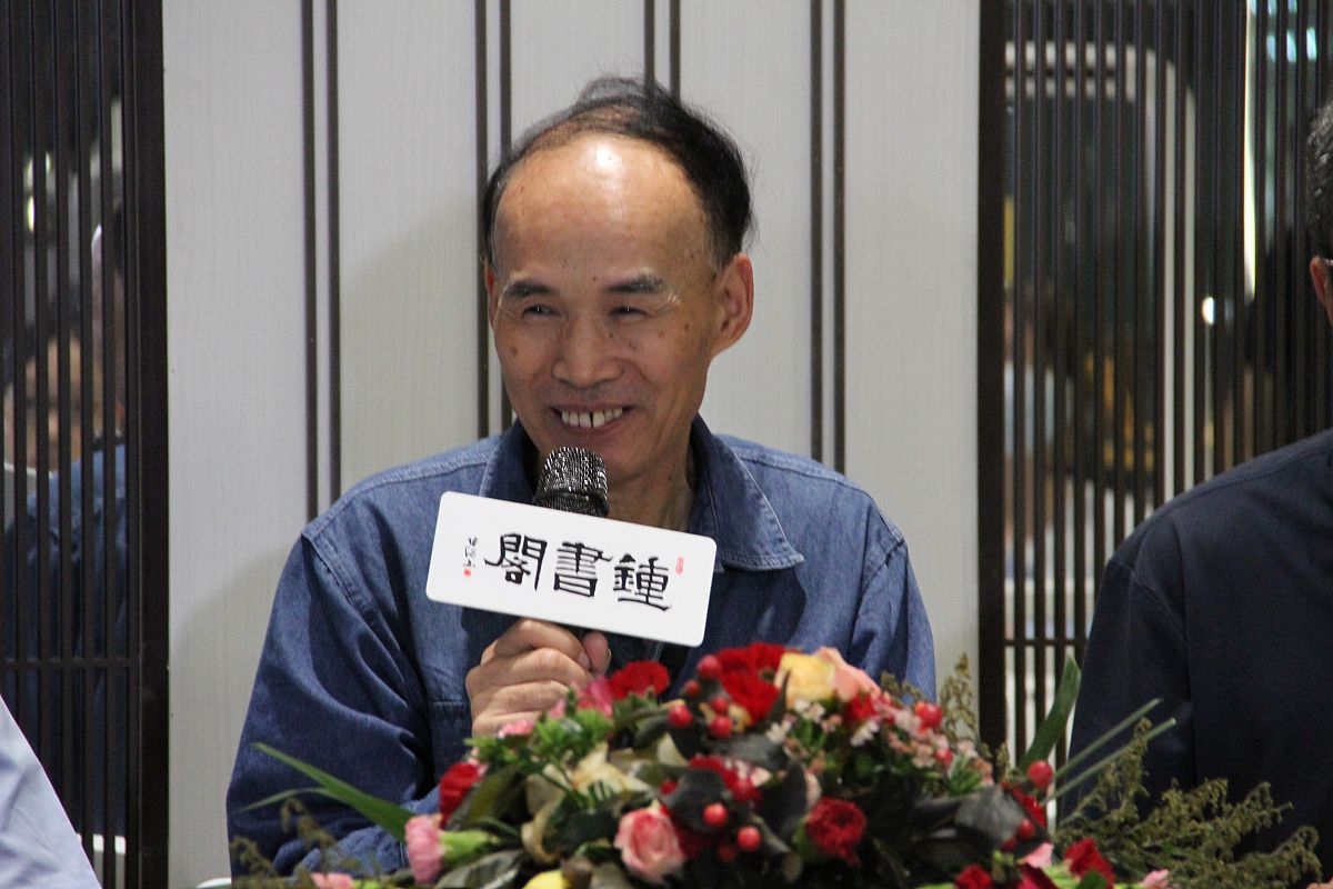 2021年9月12日,北京,茅盾文学奖得主,著名作家周大新《洛城花落》新书
