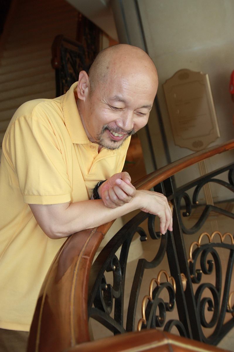 2009年7月1日,北京,电影《气喘吁吁》海报揭幕及官网启动仪式正式举办