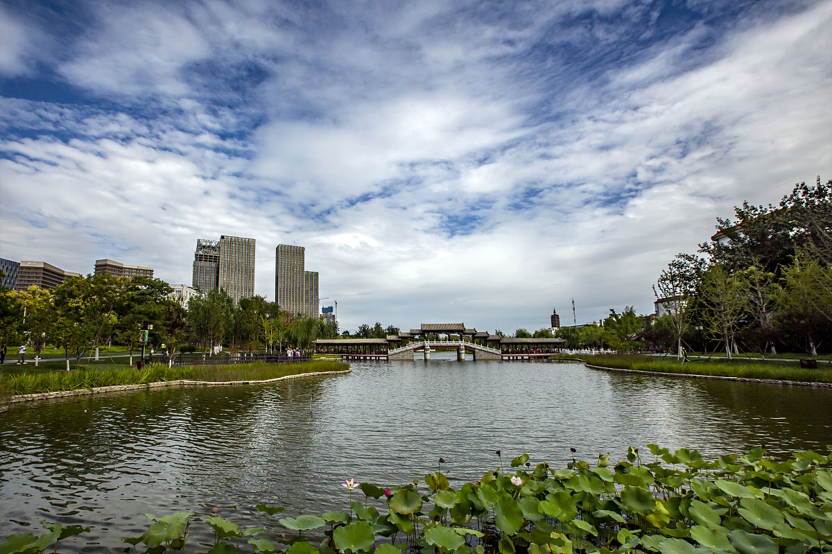 2020年9月10日,北京通州西海子公园,西海子公园,位于北京市通州区西海