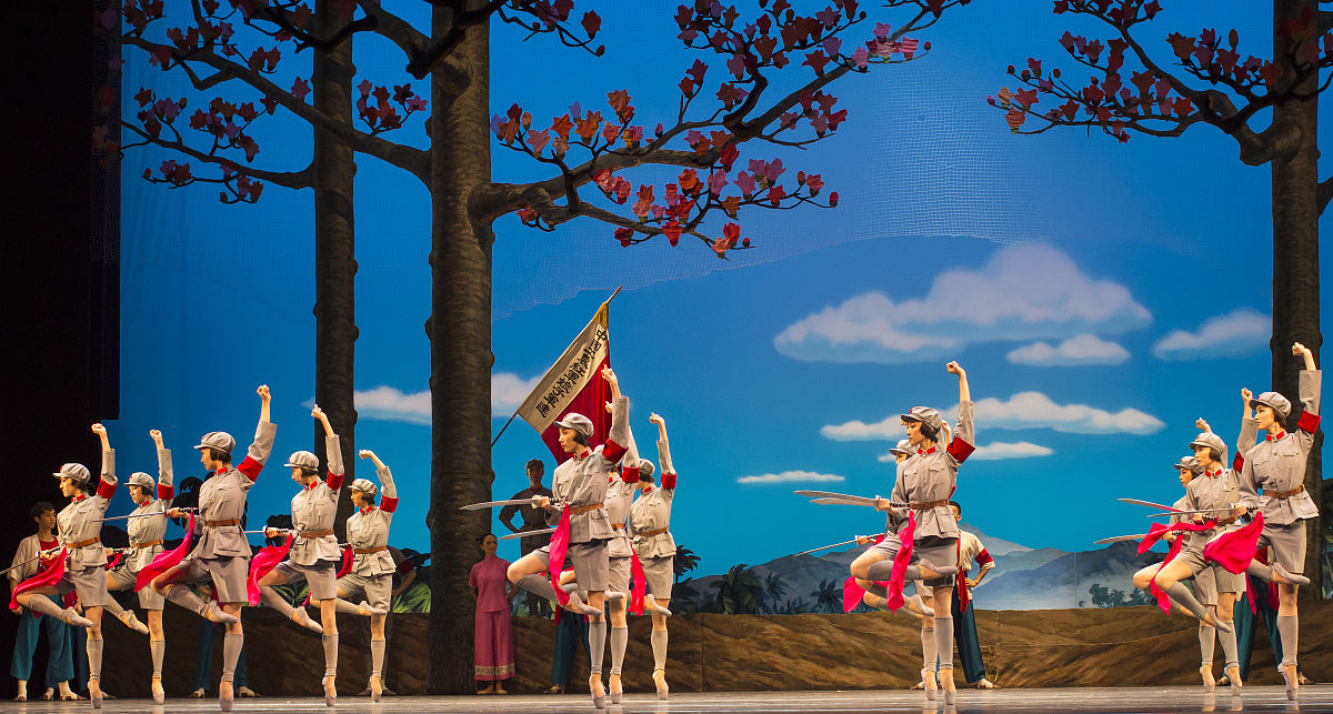当地时间2015年7月11日,美国纽约,中央芭蕾舞团在出席林肯中心艺术节,