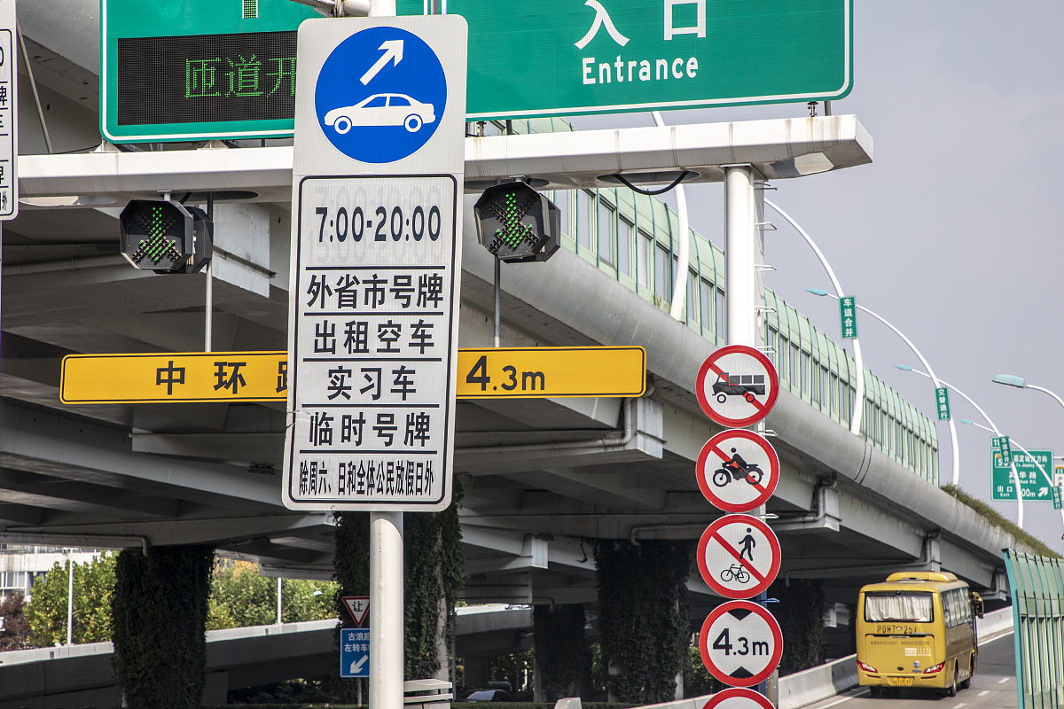 上海外地车辆限行规定2023