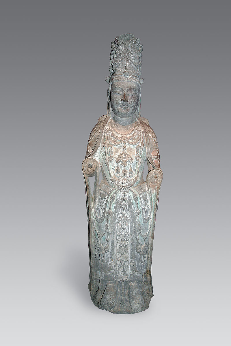 2006年03月01日,中国未知,隋代大势至菩萨石像