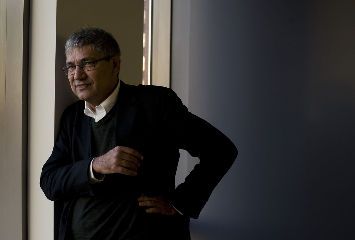 2009年12月11日,纽约,2006年诺贝尔文学奖得主,土耳其作家奥罕·帕慕