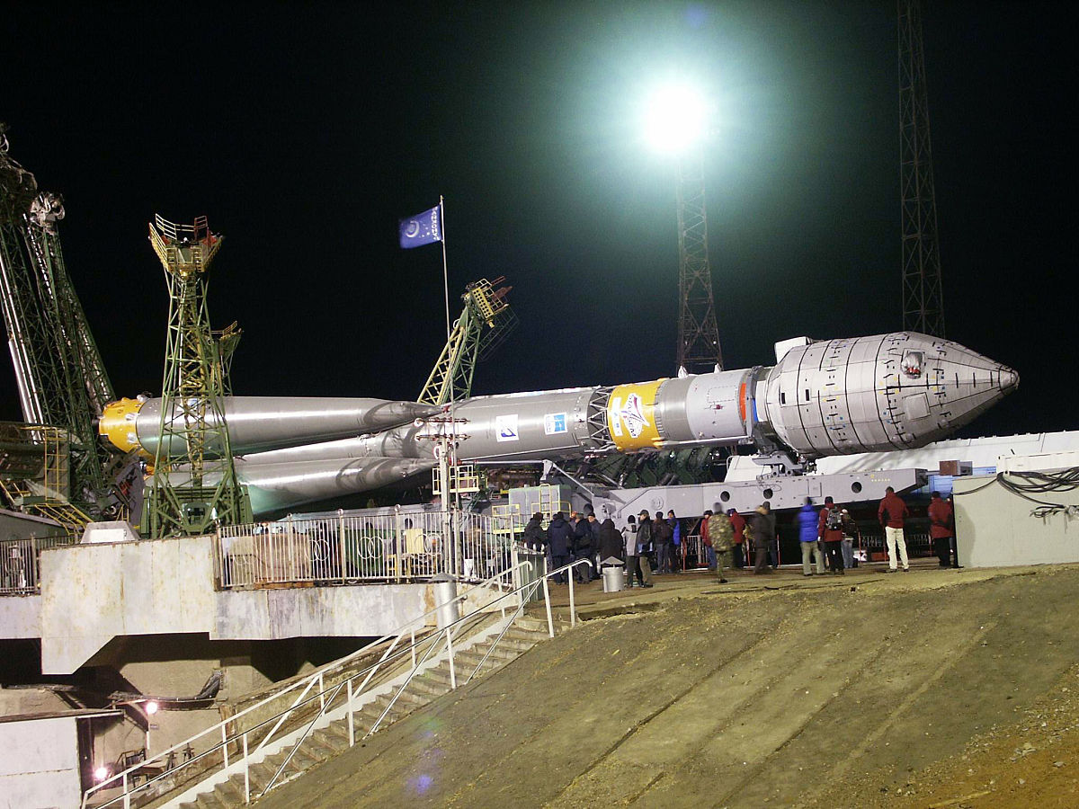2005年12月25日,哈萨克斯坦baikonur卫星发射中心soyuz-fg运载火箭携