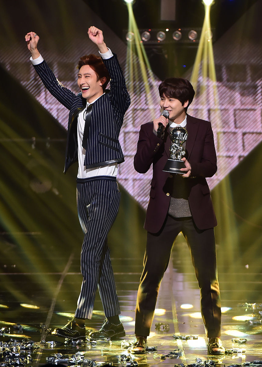 2014年11月20日,首尔,有线频道mnet音乐节目《m countdown》直播.