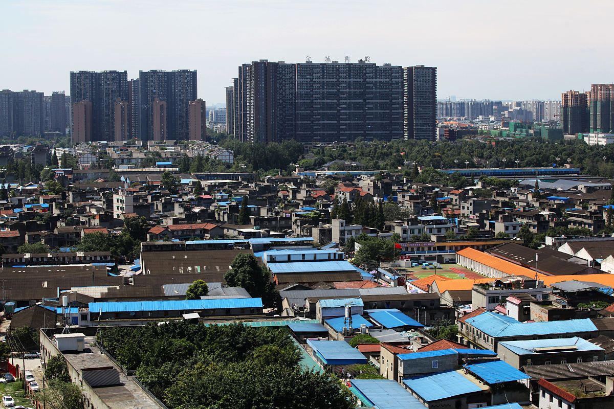 2015年09月13日,成都金牛区跃进村的变迁史.(如若下载使用,请务必署名