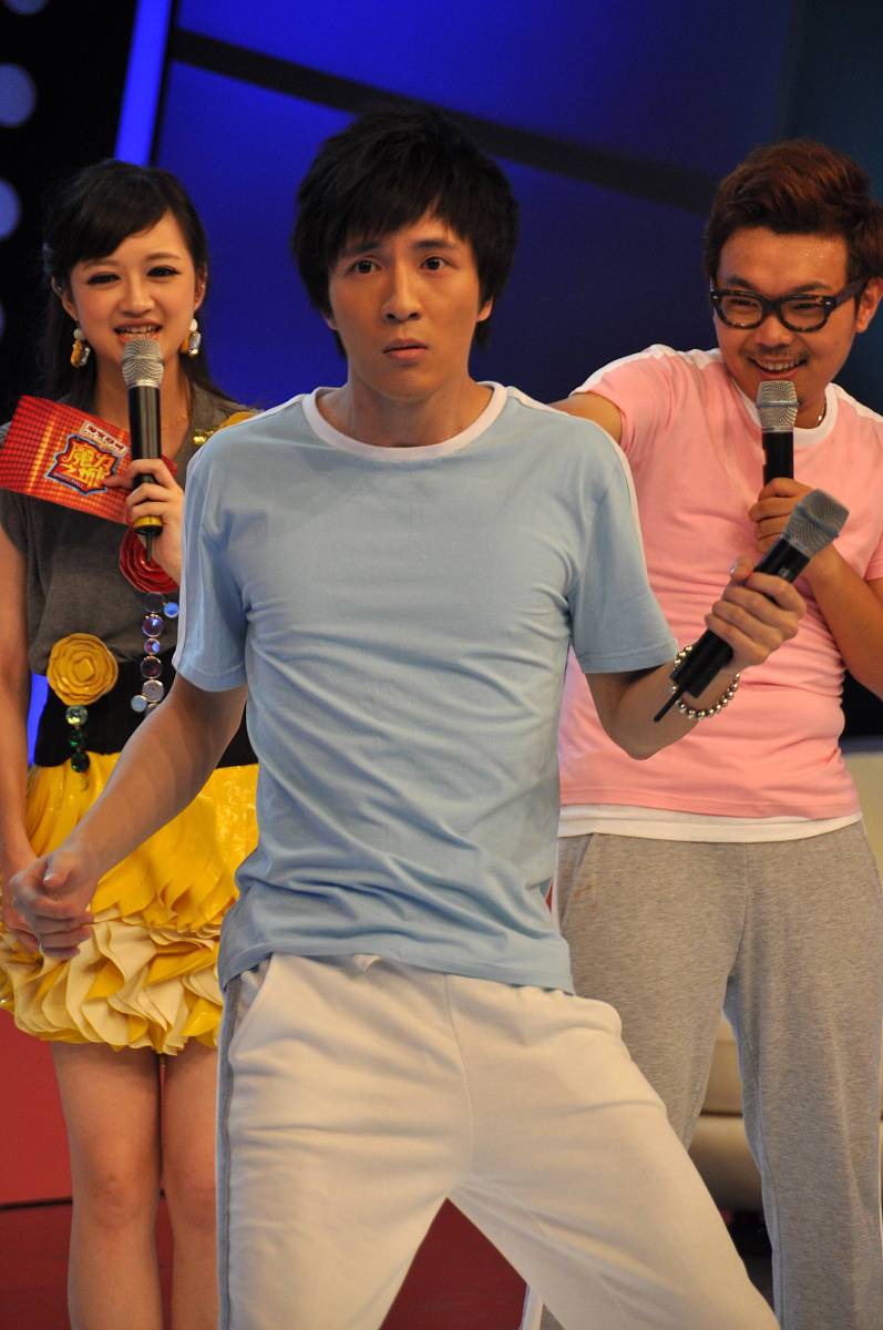 2011年8月1日,上海,一档全新搞笑类综艺节目《魔力之城》录制第一期.