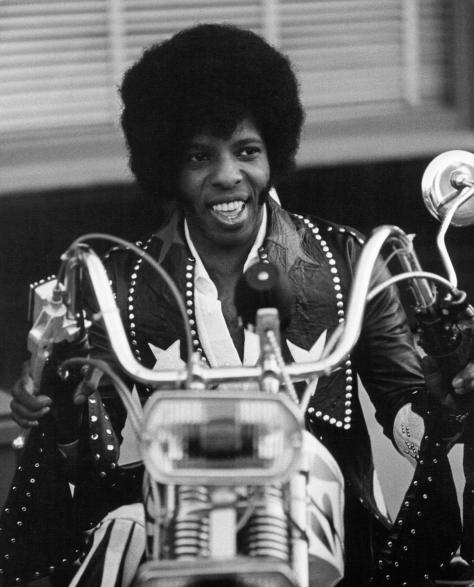 san francisco ca - april 3 1973: singer sly stone (sylvester ste