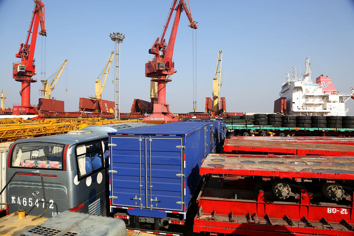 天津港货物处理情况更新：1500吨货物剩余