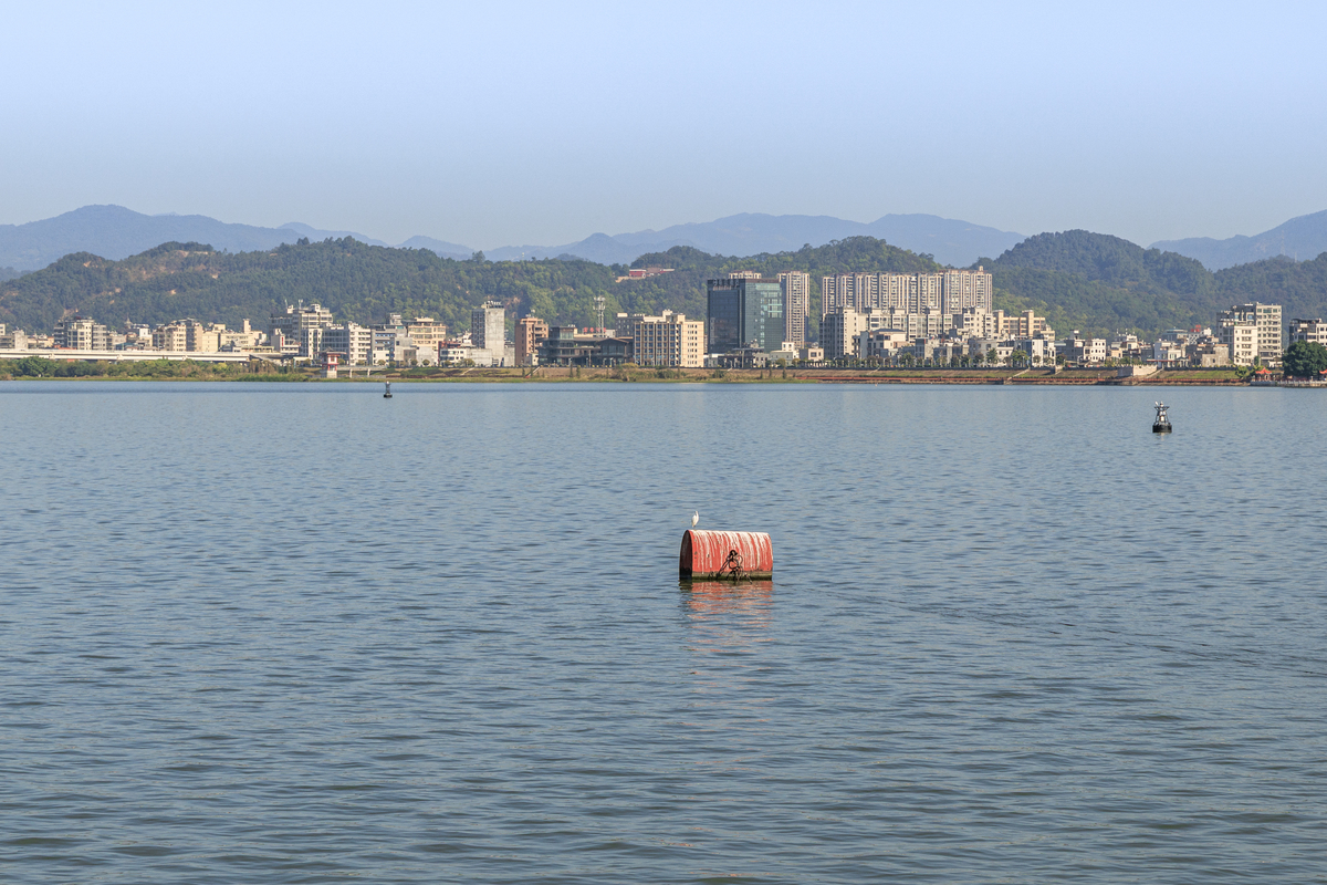 2025年12月15日,广东潮州,广济桥横跨韩江.广济桥,800