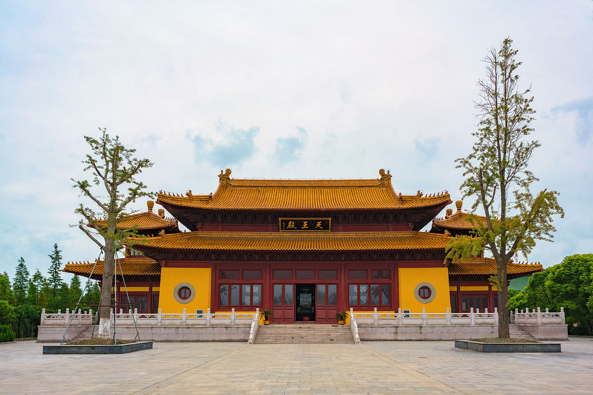 2017年10月18日,江苏省泰州市兴化市,上方寺.
