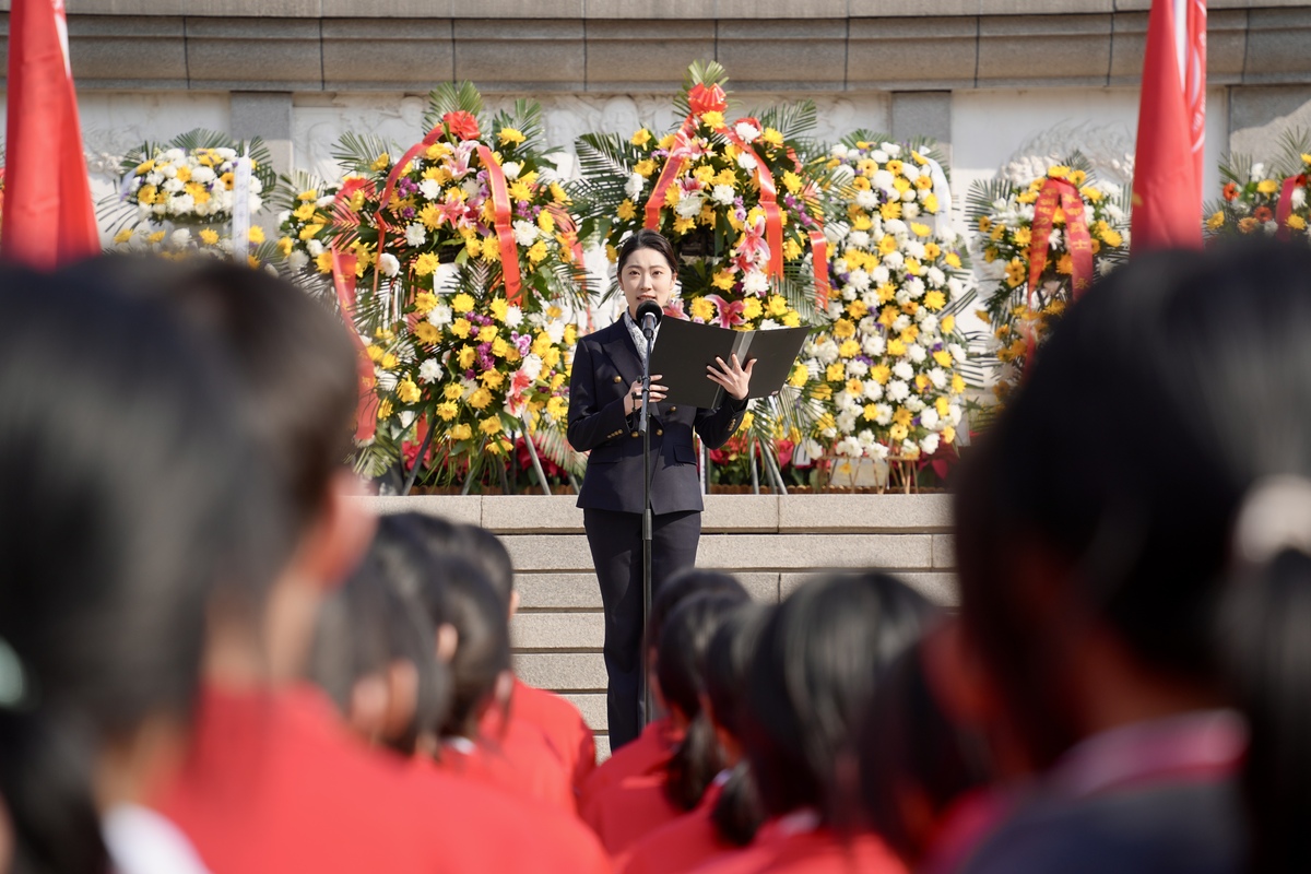 2026年4月2日,河北石家庄,华北军区烈士陵园2026年.上