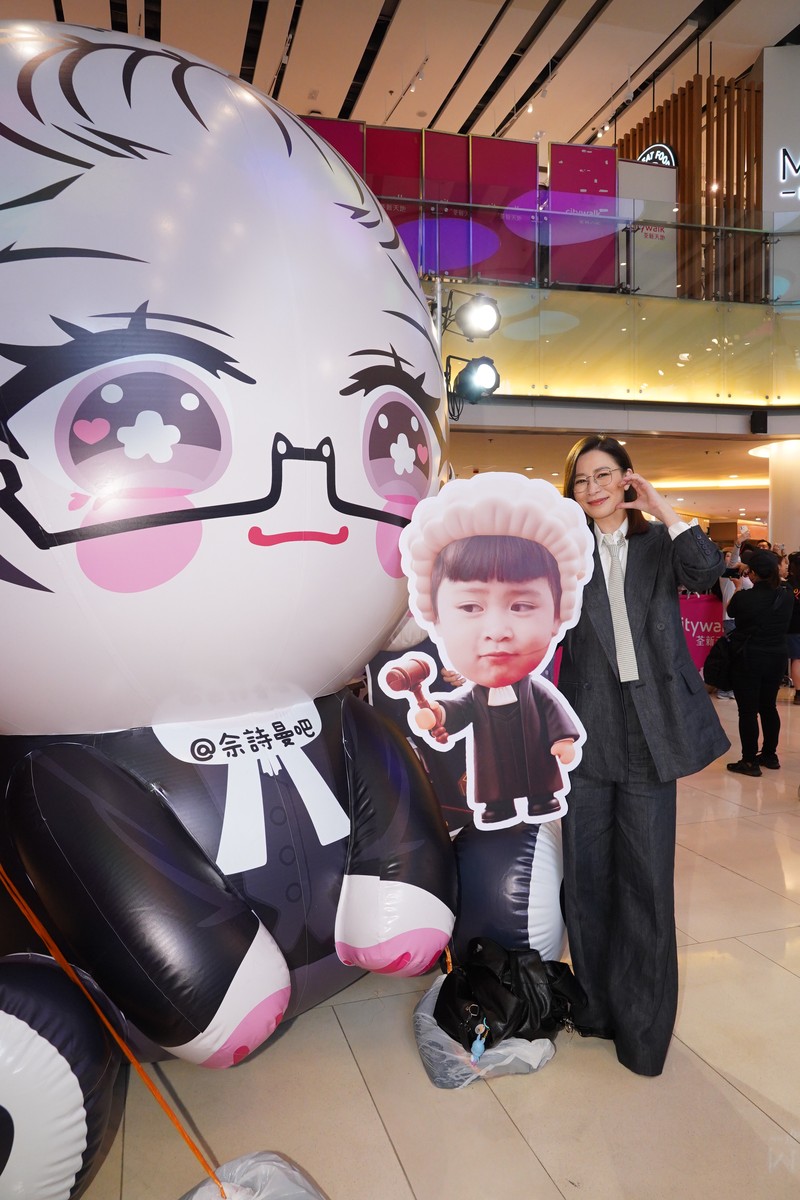2026年3月29日,香港,佘诗曼亮相《正义女神》宣传<strong>活动</strong>.