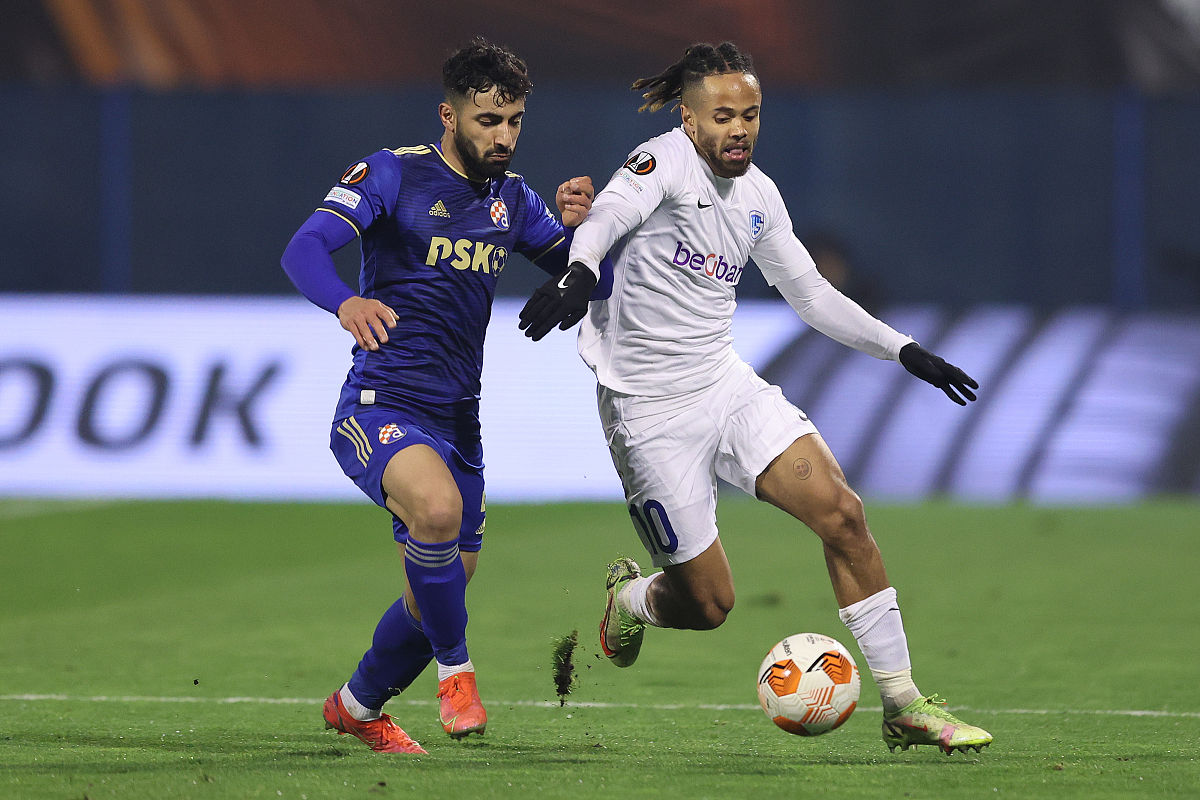 zagreb, croatia - november 25: sadegh moharrami of dinamo zagreb