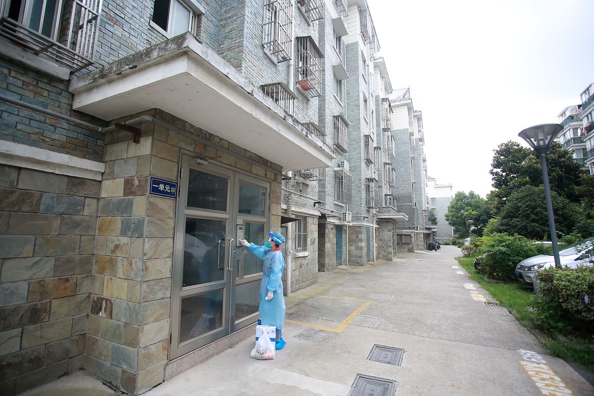 2021年8月18日,江苏省扬州市邗江区竹西街道竹西社区辖区内的一处居民