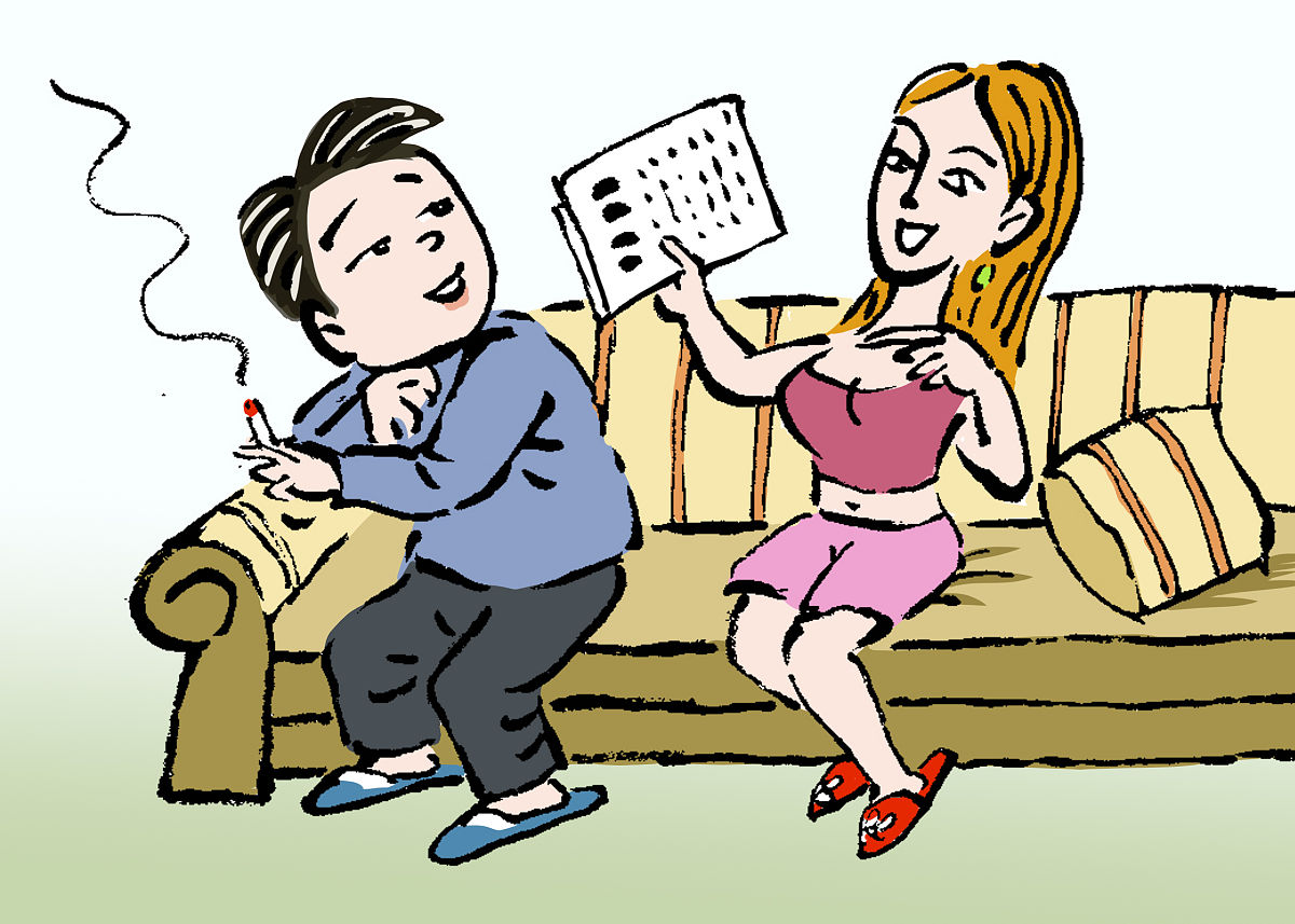 他喜欢打麻将 网上加女的聊天 有九个月女儿想离婚 他不同意怎么办