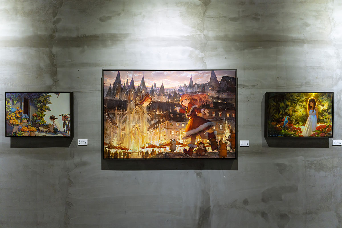 使用过去式After repairing the renewed area also was painted by the worker