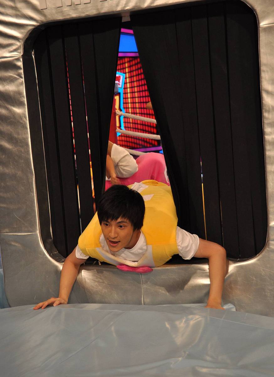 2011年8月1日,上海,一档全新搞笑类综艺节目《魔力之城》录制第一期.